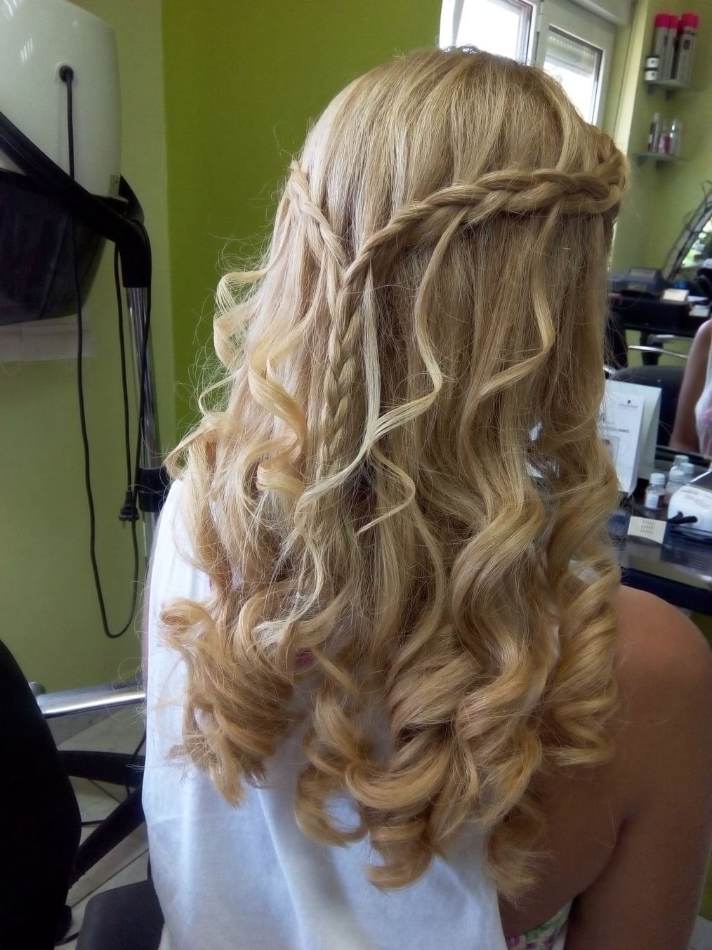 βραδινό χτένισμα